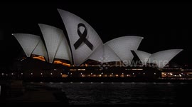 Sydney Opera House lit up for Bondi Junction knife attack victims