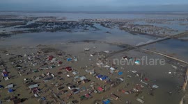 Severe Flooding Hits Petropavlovsk region in Kazakhstan