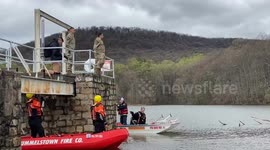 BWC at Marquette Lake in Fort Indiantown Gap, PA, USA