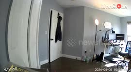 New Jersey: Security camera footage shows office being rattled by 4.8 magnitude earthquake