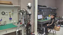 Chinese scientists push for wider application of full-body humanoid robots