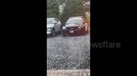 US: Severe Thunderstorm Brings Large Hail To Washington, D.C. Metropolitan Area 3