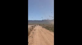 Dust devil intercept: Route 66 encounter