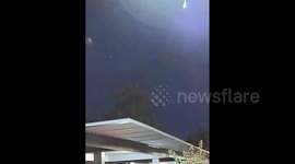Meteor spotted streaking across sky over Arizona