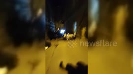 Georgian Police Fight Protesters Outside Parliament in Tbilisi