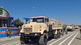 Military parades marking Iran National Army Day in Tehran, Iran