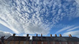 Mesmerising Timelapse of amazing cloud formations tonight over Mid Wales.