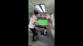 Billiards blunder: when the break shot bites back