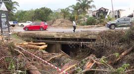 South Africa: Clear-up work underway after deadly storm hits S African resort town