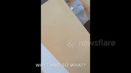 A woman in Argentina was denounced after she took her dog to the butcher's and asked if he could be 