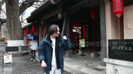 French expat experiences beauty of ancient residential buildings in NW China