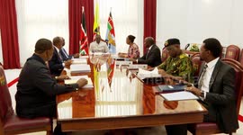 Kenyan president confirms military chief's death in plane crash