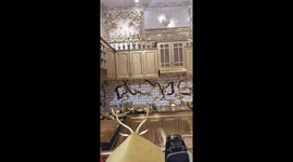 A special house with all the interior gold plated in Vietnam