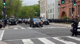 Iraqi Prime Minister Mohammed Shia al-Sudani Departs Embassy In Washington, D.C.