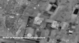 Gaza Strip: IDF troops struck a launching pit in the area of Beit Hanoun