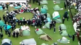 US: Tensions Flare as NYPD Arrests 108 Pro-Palestinian Protestors at Columbia University in New York