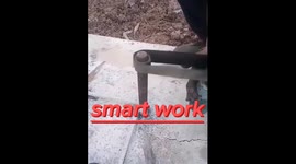 Wow smart work give pleasure in the work place... them workers good. Who like to work so