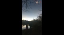 Proposal bathed in celestial shadows: Solar eclipse becomes the backdrop for a proposal