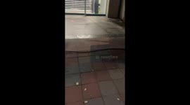 Damages in Hualien after fresh spell of tremors in Taiwan Hualien county , people came out on roads in panic