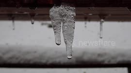 On April 21st, heavy snowfall covered Bocca della Selva, a hamlet in the municipality of Cusano Mutri, located at around 1400 meters above sea level. The heavy rainfall affected all of central/southern Italy.
