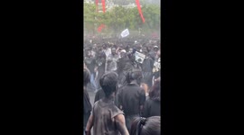 People celebrate 'Daubing face black' traditional festival in SW China