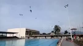 Malaysia: Two helicopters collided during a parade rehearsal in Lumut