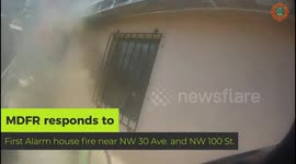 USA: Multiple MDFR Units Respond to House Fire 2