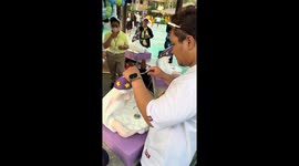 Elton Jon Topacio dominates carnival games: six wins in a row!