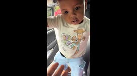 Toddler's unstoppable dash to grandma