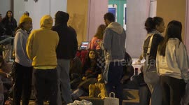 USA: USC Protester Arrestees Released SOT in Los Angeles