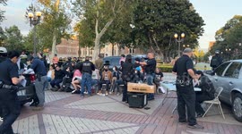 Arrest Pro-Palestine Protestors at  University of Southern California