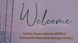 Namibia inaugurates 400kV transmission line