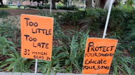 No more: National rally against violence in Sydney, Australia