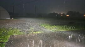 Large Hail Impacts Oklahoma