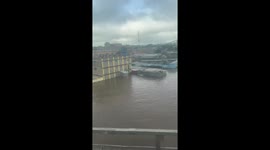 Floods submerge Kenyan town following heavy rains