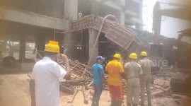 Four injured after railway station collapses in eastern India