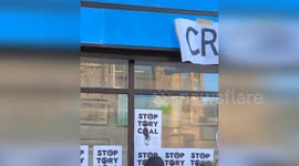 Climate terrorists target MP's office in Workington