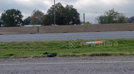 Archive footage: Police Pursuit in Hunt County, Texas, USA