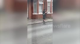 Saltburn star Barry Keoghan spotted filming advert in Manchester