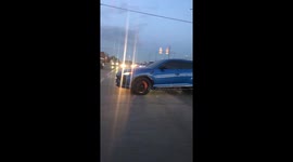 Blue Lamboginhi urus in Brampton 