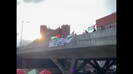 free palestine protest, calls for university to end support for Israel, encampment, camping protest