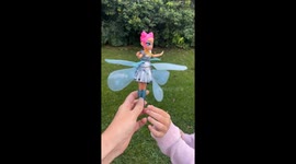 Toy Fairy Flies Into the Sky