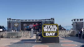 Incredible sand art on display at Star Wars Day event in South Korea