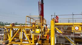 China-developed deepwater gas field reports record gas, oil output