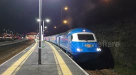 Cornish Riviera Express, hauled by the Midland Pullman (HST) from Berwick-upon-Tweed to Penzance