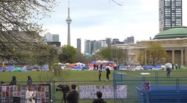 Canada: Pro-Palestinian Encampment at University of Toronto Enters Second Day