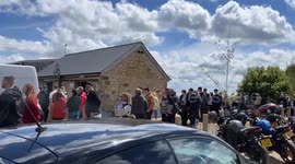 Hundreds flock to Clarkson's farm after new series release