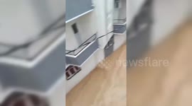 Turkey: Due to heavy rains, the streets of the city of Sirnak in Turkey were flooded