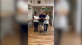 Former MMA fighter became an amputee after a cough led to septic shock