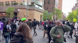 USA: Multiple groups of Palestinian and Gaza Solidarity Encampment supporters 3